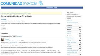 
                            4. Donde quedo el login de Ezviz Cloud? - Comunidad SYSCOM