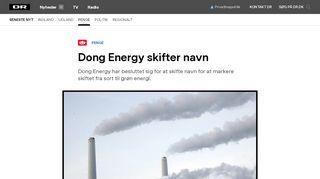 
                            7. Dong Energy skifter navn | Penge | DR