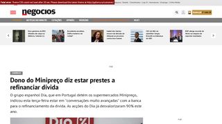 
                            11. Dono do Minipreço diz estar prestes a refinanciar dívida - Comércio ...