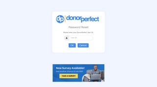 
                            4. DonorPerfect Login Password Reset