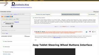 
                            7. DonsDeals Blog - Linux - RSSing.com