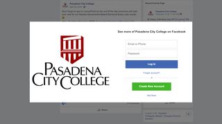 
                            8. Don't forget to get on LancerPoint by... - Pasadena City College ...