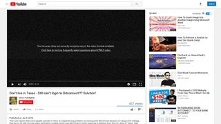 
                            3. Don't live in Texas - Still can't login to Bitconnect!?? Solution ...