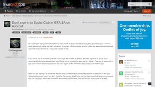 
                            8. Don't sign in to Social Club in GTA:SA on Android - Mobile Gaming ...