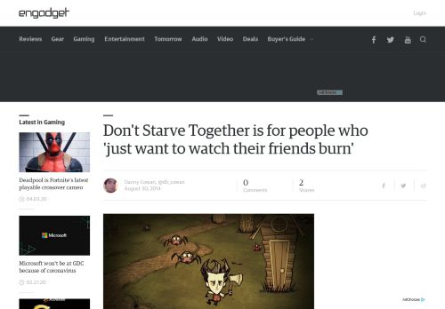 
                            12. Don't Starve Together is for people who 'just want to watch their friends ...