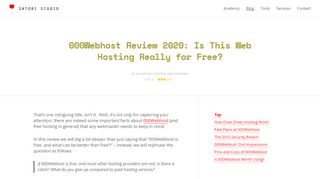 
                            13. Don't Use 000Webhost in 2019 Until You Read Our Review