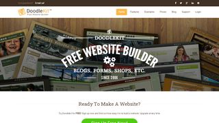 
                            3. Doodlekit Free Website Builder