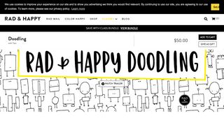 
                            12. Doodling - RAD & HAPPY