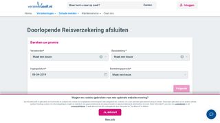 
                            10. Doorlopende Reisverzekering afsluiten | Verzekeruzelf.nl