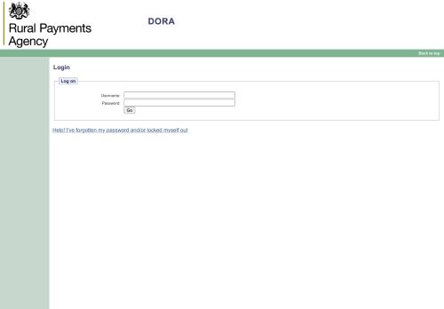 
                            3. DORA Login