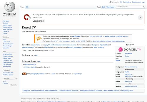 
                            10. Dorcel TV - Wikipedia