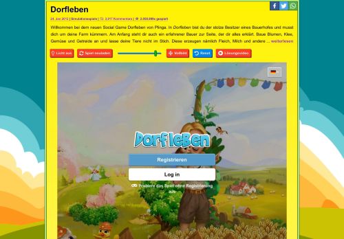 
                            4. Dorfleben spielen - Spiele-Kostenlos-Online.de