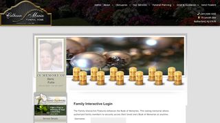 
                            10. Doris Futia Login - Rutherford, New Jersey | Calhoun-Mania Funeral ...