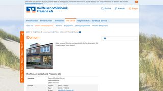 
                            4. Dornum - Raiffeisen-Volksbank Fresena eG - RVB Fresena