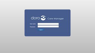 
                            5. Doro Care Manager - Login