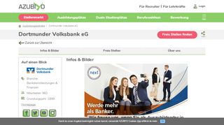 
                            5. Dortmunder Volksbank eG als Ausbilder: Ausbildungsplätze, Infos und ...