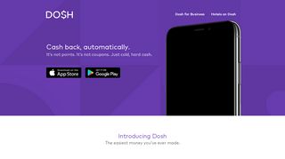 
                            3. Dosh Cash Website