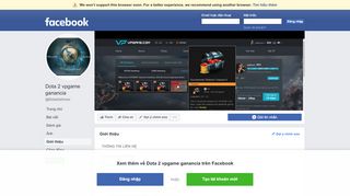 
                            8. Dota 2 vpgame ganancia - Giới thiệu | Facebook