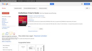 
                            12. DotNetNuke 5 User's Guide: Get Your Website Up and Running
