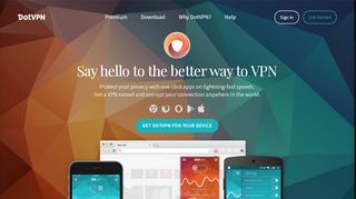 
                            3. DotVPN — Better than VPN.
