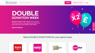 
                            8. Double Donation Week | Easyfundraising