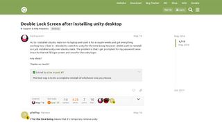 
                            5. Double Lock Screen after installing unity desktop - Ubuntu MATE ...