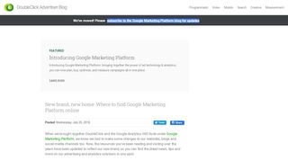 
                            13. DoubleClick Advertiser Blog