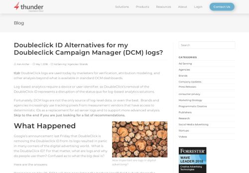 
                            9. Doubleclick ID Alternatives for my Doubleclick Campaign Manager ...