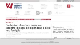 
                            3. DoubleYou: il welfare aziendale incontra i bisogni dei dipendenti e ...