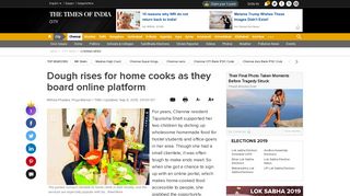 
                            11. Dough rises for home cooks as they board online platform | Chennai ...