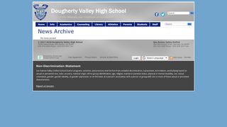 
                            7. Dougherty Valley High School: News Archive