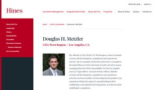 
                            9. Douglas H. Metzler – Hines