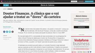 
                            9. Doutor Finanças. A clínica que o vai ajudar a tratar as ″dores″ da ...