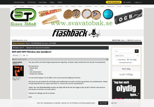 
                            10. DOVADO TINY Wireless, hur installera? - Flashback Forum