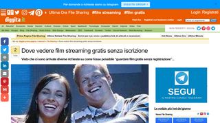 
                            12. Dove vedere film streaming gratis senza iscrizione (Film Streaming)