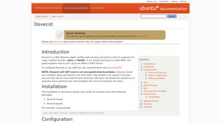 
                            1. Dovecot - Community Help Wiki - Ubuntu Documentation