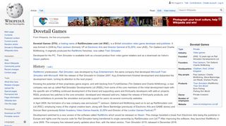 
                            13. Dovetail Games - Wikipedia
