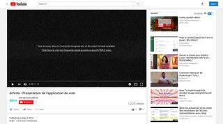
                            7. doVote - Présentation de l'application de vote - YouTube