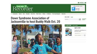 
                            7. Down Syndrome Association of Jacksonville to host Buddy Walk Oct. 20