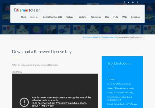 
                            5. Download a Renewed License Key :: Ebix Smartclass Educational ...