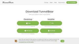 
                            3. Download a VPN - TunnelBear