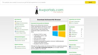 
                            3. Download Activeworlds Browser - Awportals.com