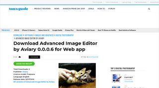 
                            5. Download Advanced Image Editor by Aviary 0.0.0.6 (Free) ...