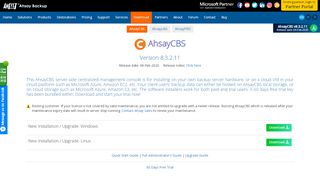 
                            12. Download AhsayCBS Latest Version - Ahsay Backup