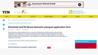 
                            9. Download and fill Ghana biometric passport application form ▷ YEN ...