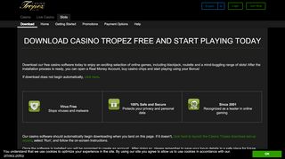 
                            4. Download and Install - Casinotropez.com