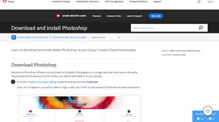 
                            10. Download and install Photoshop CC - Adobe Help Center