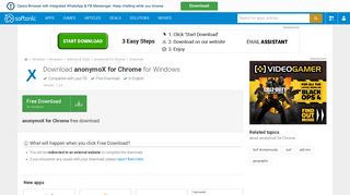 
                            8. Download anonymoX for Chrome - free - latest version