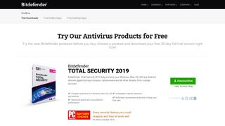 
                            3. Download Antivirus Software - Bitdefender Downloads