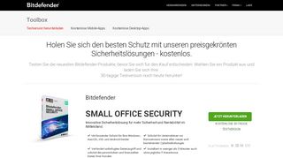 
                            10. Download Antivirus von Bitdefender - 30 Tage testen!